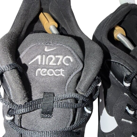 (2585) Nike Air Max 270 React Shoes Men's Size 11.5 Black & White Excellent Cond - Picture 3 of 8